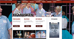 Desktop Screenshot of krabasken.dk