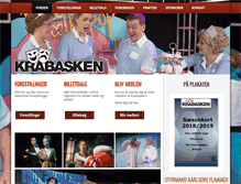 Tablet Screenshot of krabasken.dk